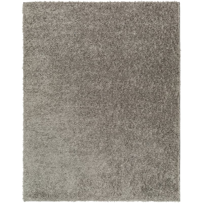 Livabliss Moda Shag Modern & Contemporary Area Rug - Gray - 7' 10" x 10'
