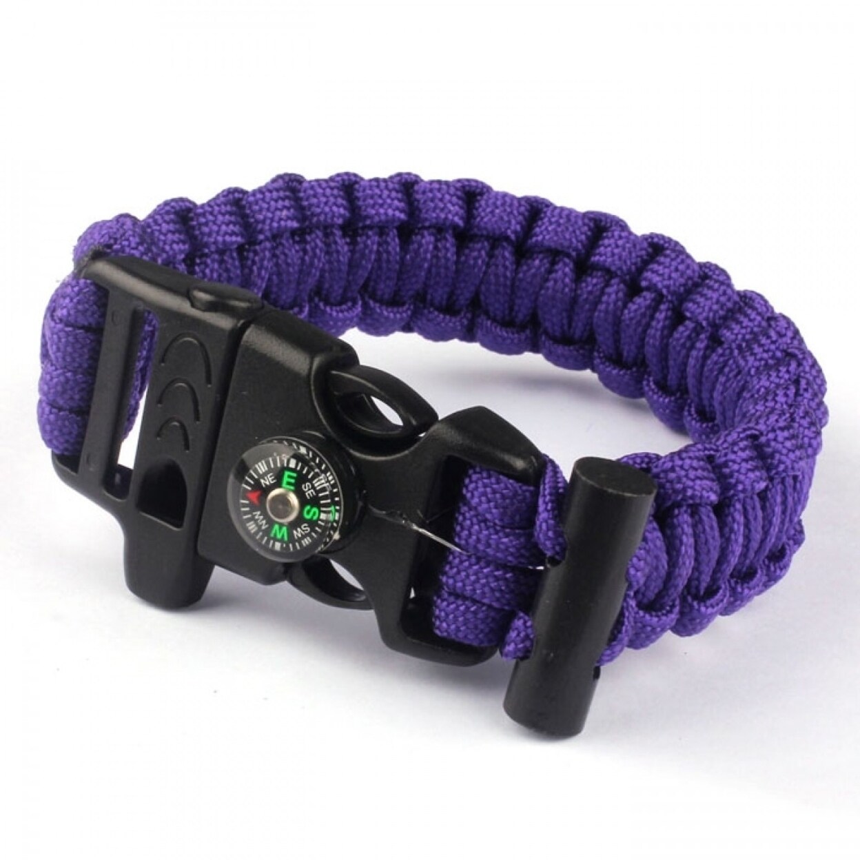 paracord survival bracelet with compass