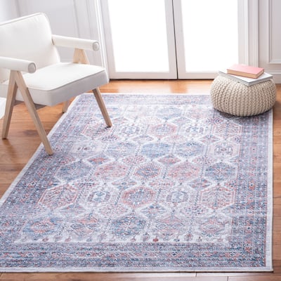 SAFAVIEH, Serapi Machine Washable Phyllis Shabby Chic Distressed Rug