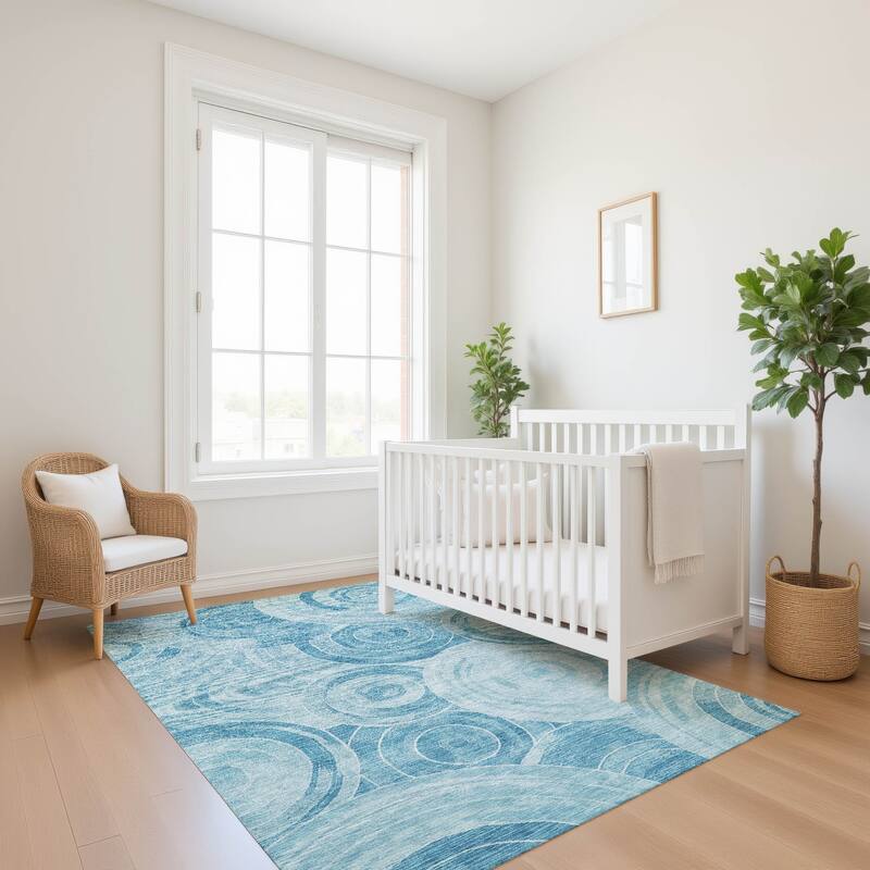 Premium Washable Super Soft Contemporary Mosaic Mayfield Rug