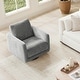 preview thumbnail 20 of 67, Spruce & Spring Rebecca Swivel Accent Chair Armchair with Back Cushion