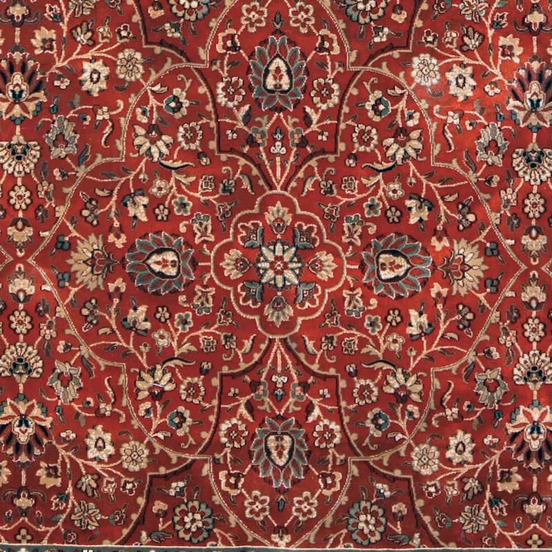 Gertmenian Majestic Manchester Traditional Border Oriental Red Area Rug - 2' 2" x 9'