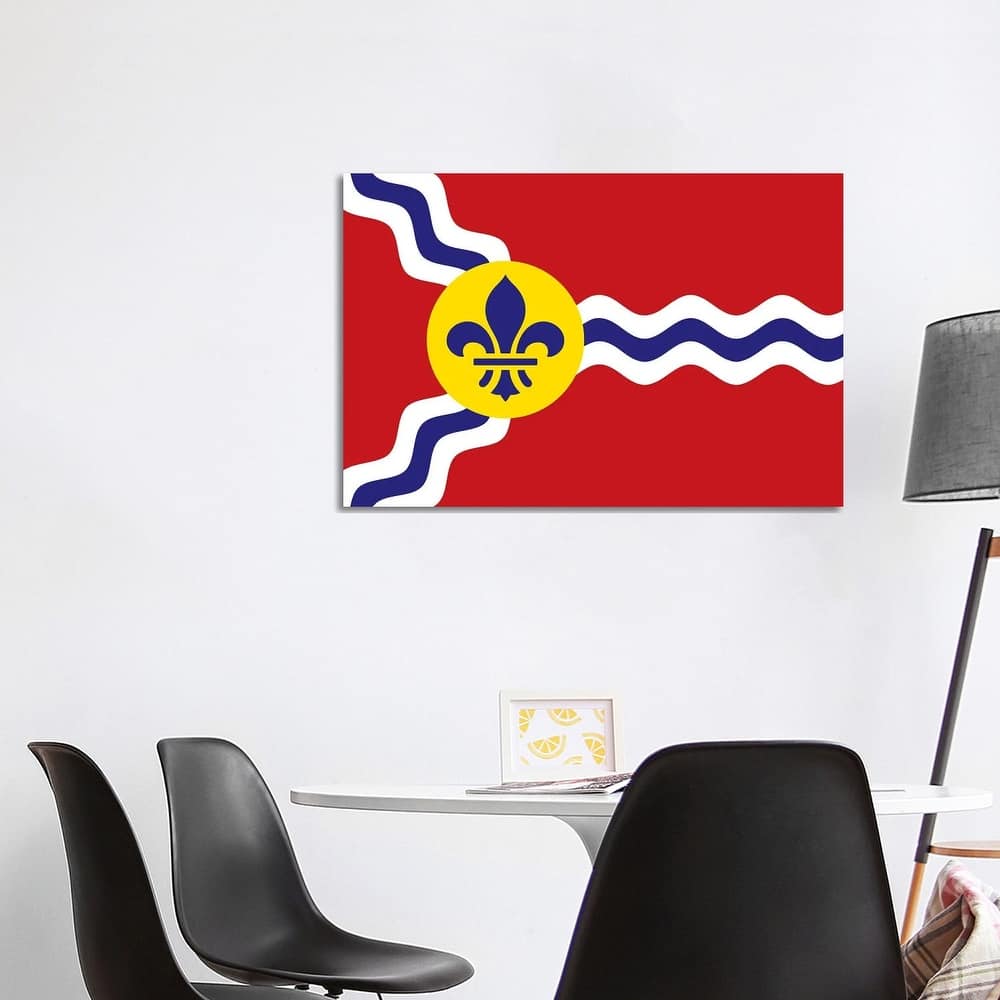 iCanvas "St. Louis Flag" by Benton Park Prints Canvas Print