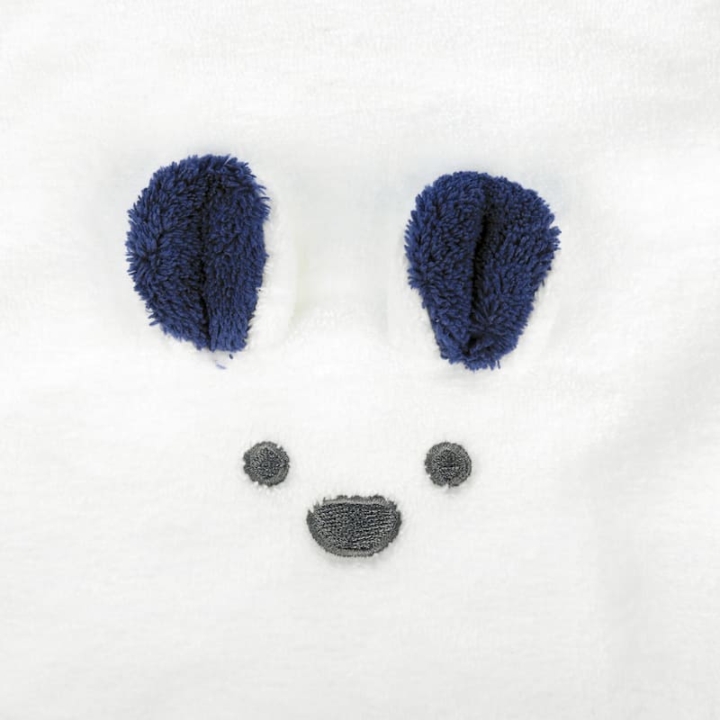 Coral Hand Towels Soft and Absorbent Rabbit Pattern Towel Set for Bathroom