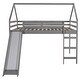 preview thumbnail 14 of 41, House Loft Bed with Slide