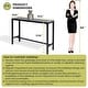 preview thumbnail 84 of 131, Crestlive Products Patio Outdoor Rectangle Bar Table Combinable Pub Table