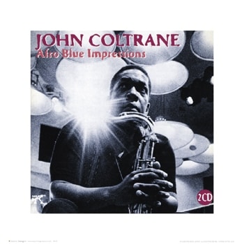 ''John Coltrane: Afro Blue Impressions'' by Anon Music Art Print (16 x 16 in.)