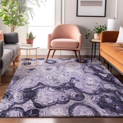 Premium Washable Super Soft Abstract Modern Mayfield Rug