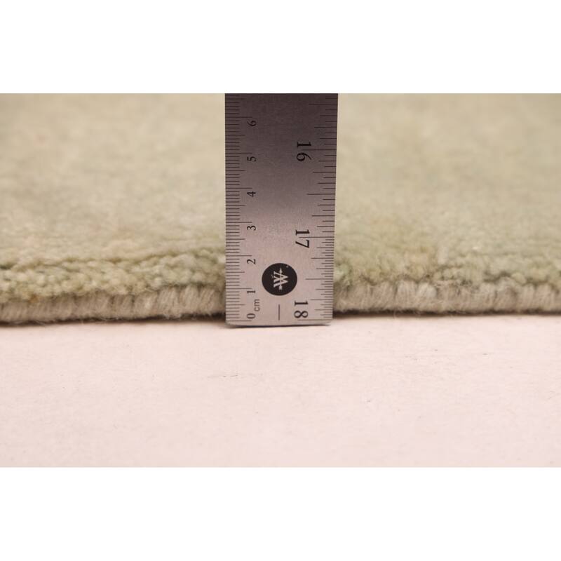 ECARPETGALLERY Hand-knotted Peshawar Ziegler Light Green Wool Rug - 5'2 x 6'10