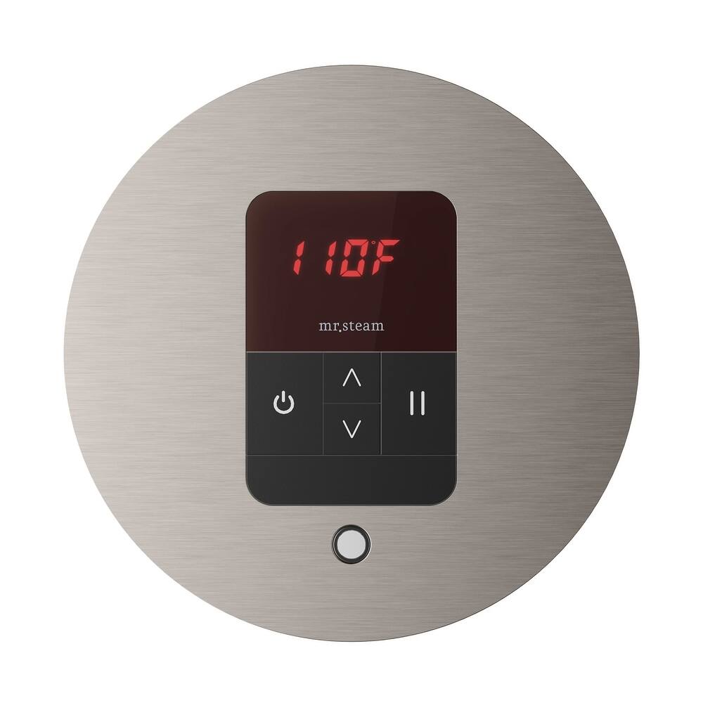 Mr Steam ITRD Itempo Round Steam Shower Control and Steamhead