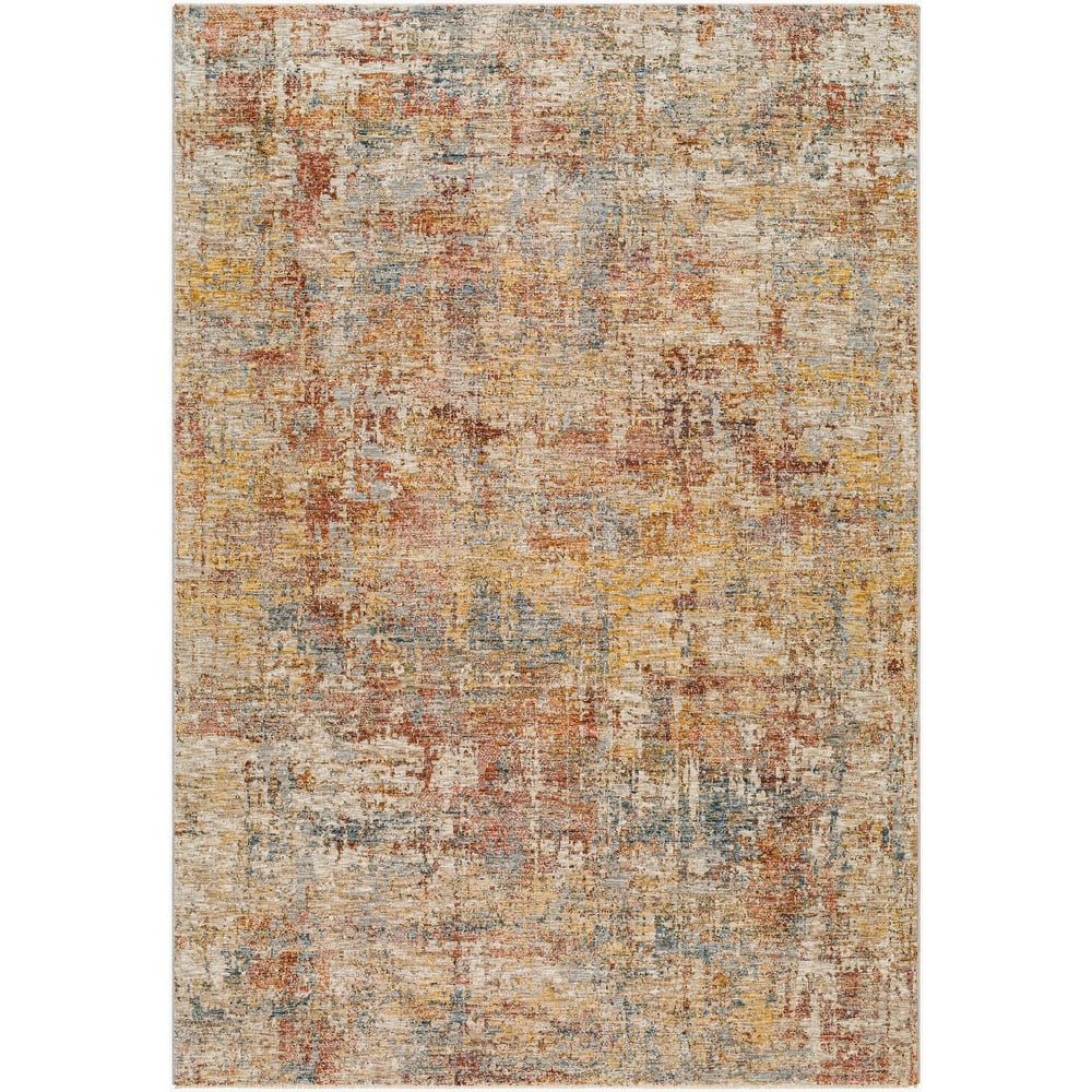 Livabliss Casual Mona Lisa Abstract Area Rug