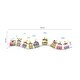 preview thumbnail 3 of 3, Walplus Circus Number Swarovski Crystals Wall Sticker Nursery Decor