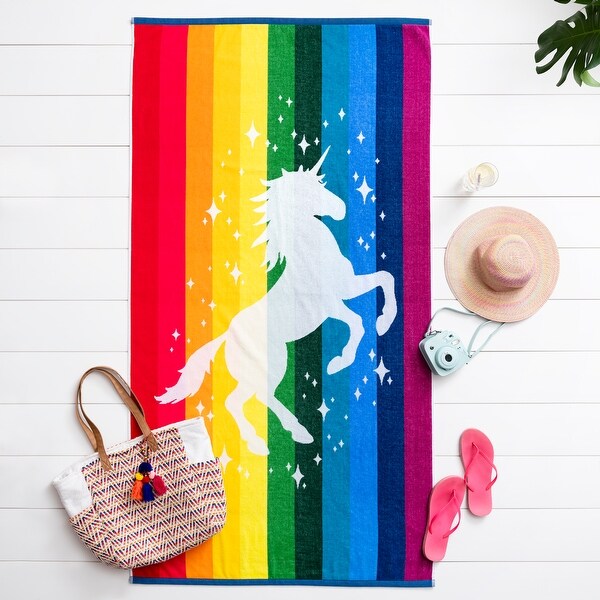unicorn towel set