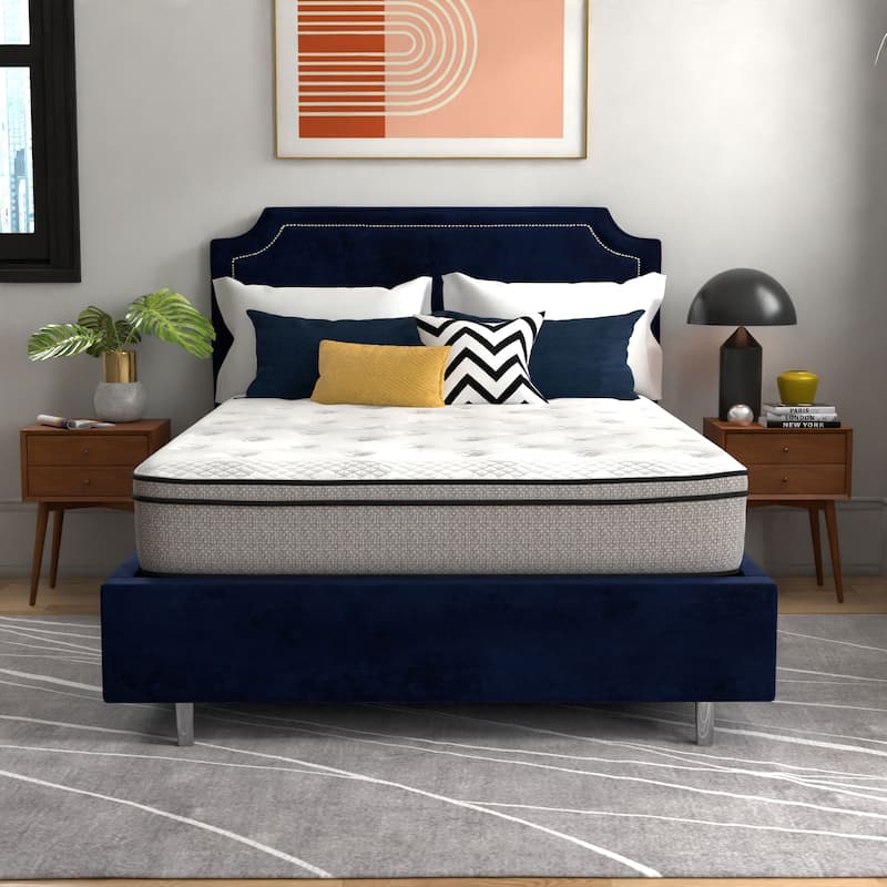Early Bird Dual Cool 12" Medium Hybrid Mattress - California King