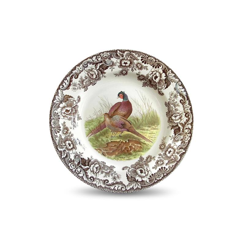 Spode Woodland Dinner Plate Birds Motif - 10.5 - Pheasant