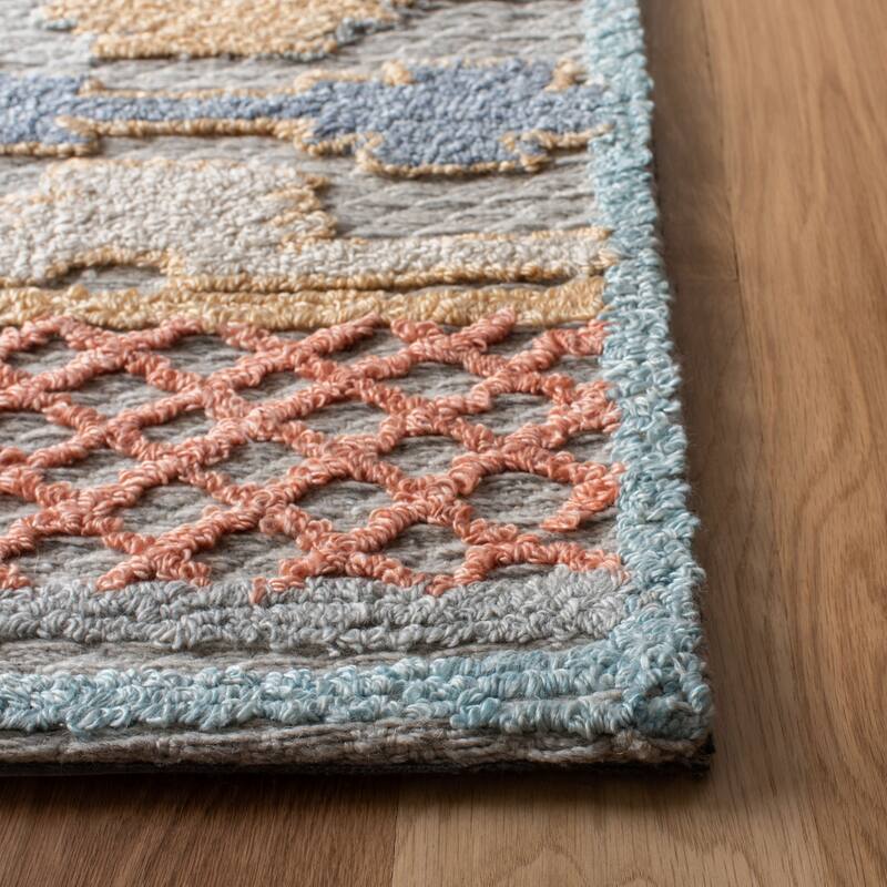 SAFAVIEH Handmade Trace Brandee Wool/ Viscose Rug