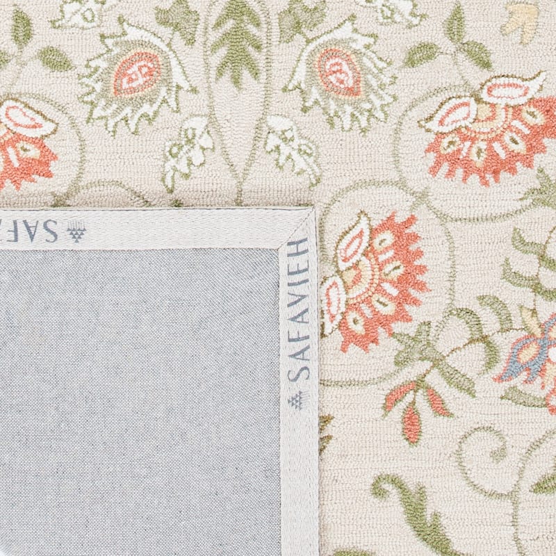 SAFAVIEH Handmade Chelsea Alecsandra French Country Wool Rug