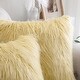 preview thumbnail 35 of 77, Karenne FauxFur Throw Pillow Covers (Set of 2), NO INSERT