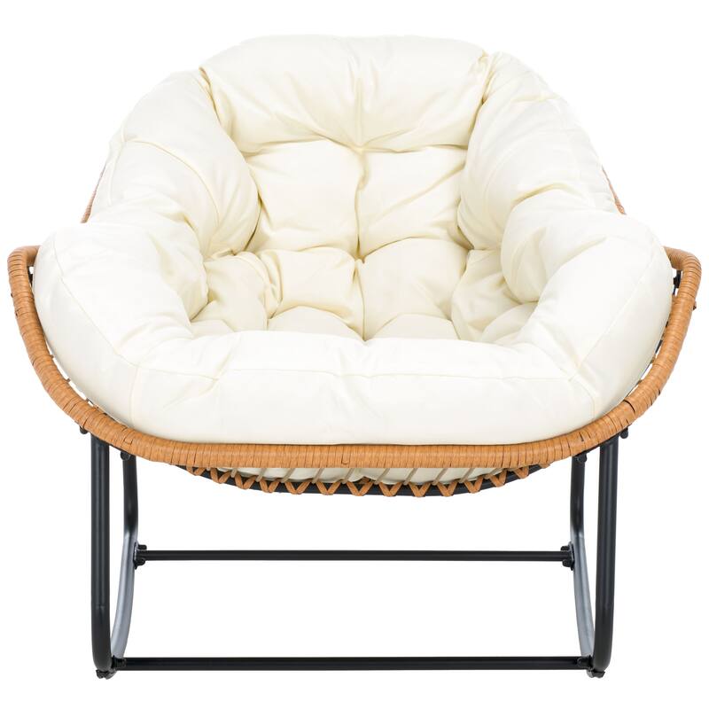 Safavieh Outdoor living 18-inch Ravena Rocking Chair - 37Wx44Dx32H