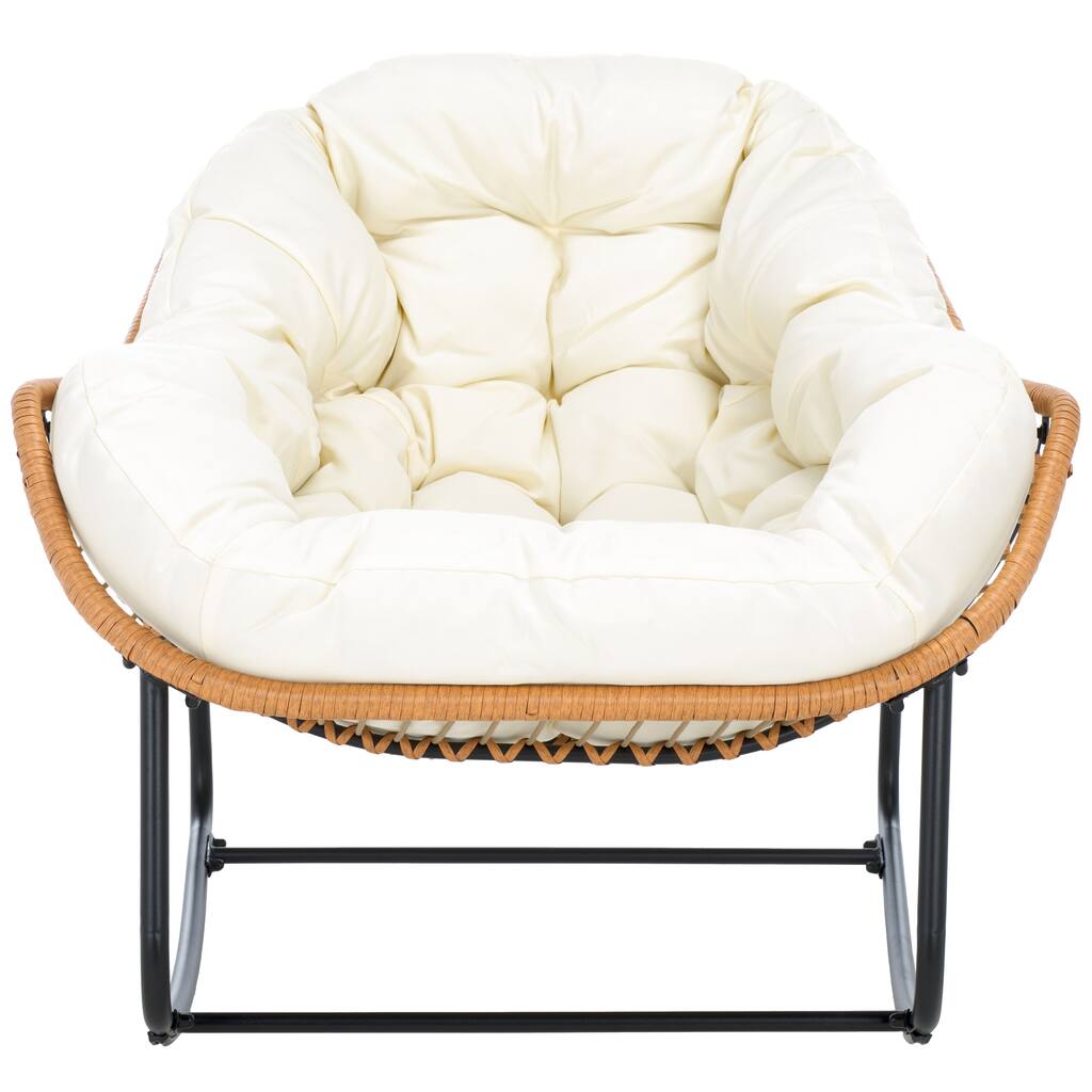 Safavieh Outdoor living 18-inch Ravena Rocking Chair - 37Wx44Dx32H