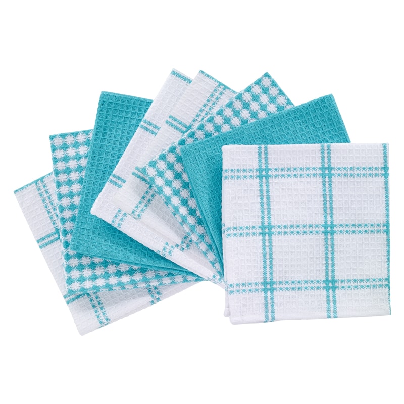 T-fal Flat Waffle Dish Cloth, (Set of 8)