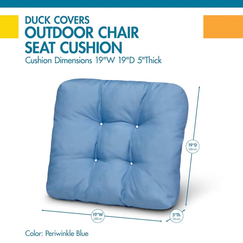 Duck Covers Indoor/ Outdoor Seat Cushions (Set of 2)