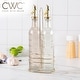 preview thumbnail 133 of 196, COOK WITH COLOR Glass Olive Oil Bottle Dispenser - 2 Pack- 17oz Oil and Vinegar Carafe Decanter