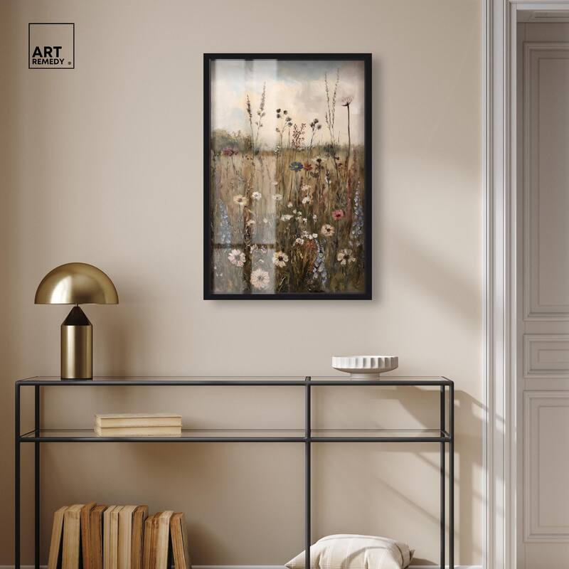 Field of Forgotten Dreams II Shadowbox by Art Remedy