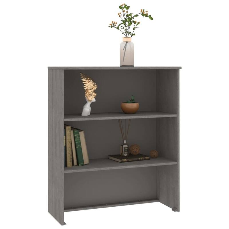vidaXL Cabinet Top for Highboard Sideboard with Shelves HAMAR Solid Wood Pine - 33.5"x13.8"x39.4"