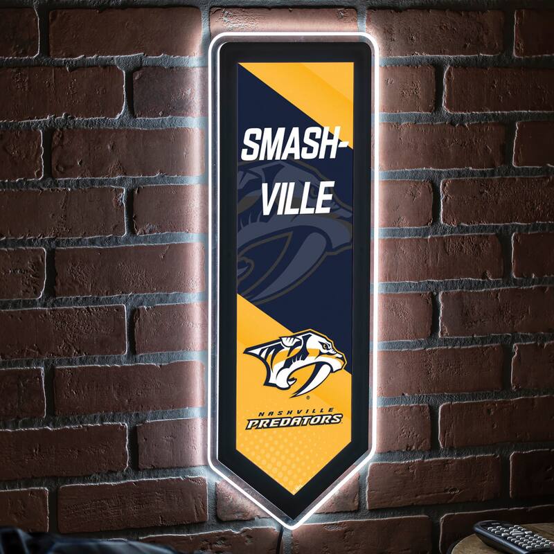 Nashville Predators LED Lighted Sign - Multi