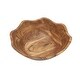 preview thumbnail 4 of 11, Gibson Home Sandhurst 3-Piece Acacia Wood Salad Bowl Set - 12-Inch Scalloped Serving Bowl with Wooden Salad Servers
