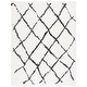 preview thumbnail 52 of 53, SAFAVIEH Berber Shag Hessie Moroccan Rug 9' x 12' - Creme/Brown - Rectangle