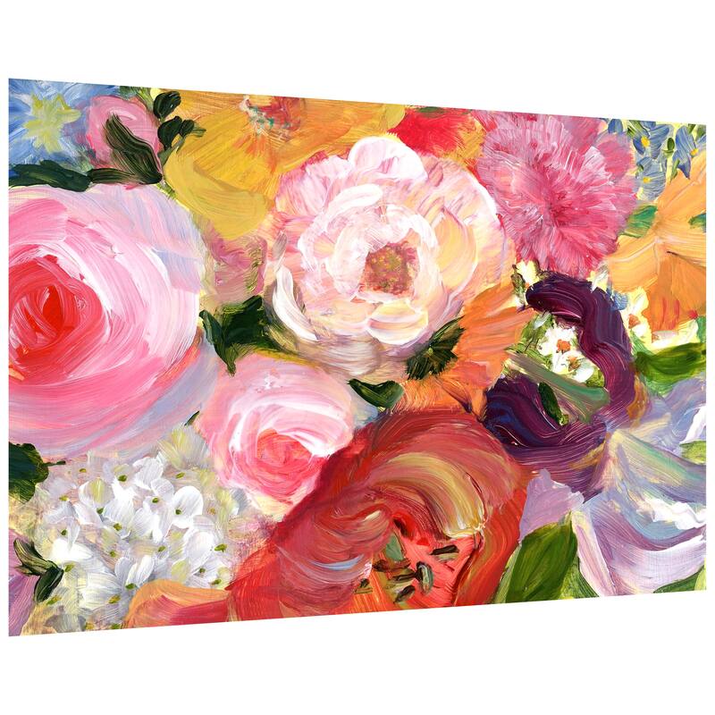 Empire Art Direct Blossom Symphony I Printed Tempered Glass Wall Art