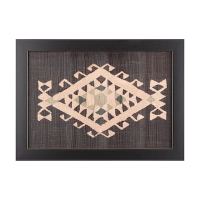 Brown Tapestry VI Framed Art Print