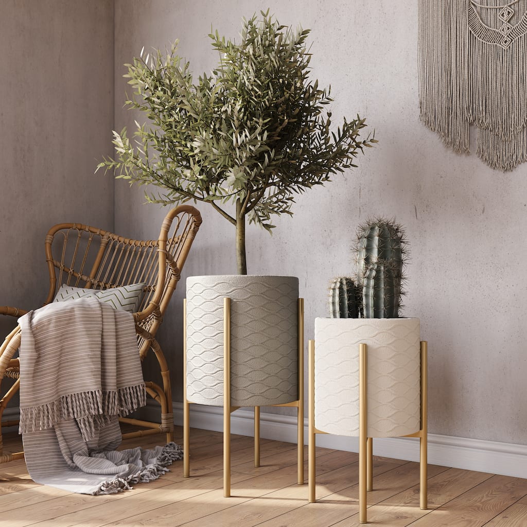 Chloe Modern Planters (Set of 2)