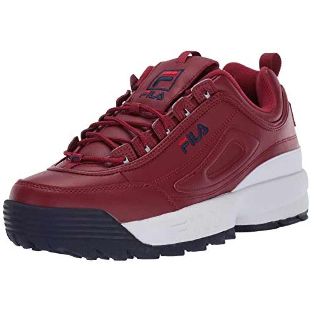 fila disruptor 2 mens red