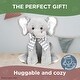 preview thumbnail 5 of 4, Bearington Baby Lil' Spout Lullaby Animated Musical Plush Stuffed Animal Gray Elephant 13"