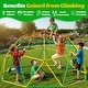 preview thumbnail 14 of 18, 10FT Geometric Climbing Dome Climber Playground for Kids 3-10, Climbing Toys for Kids - N/A