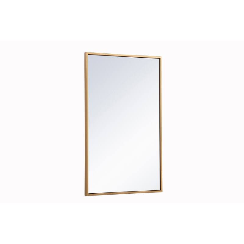 Lulu Mirrored Rectangular 2-shelf Medicine Cabinet
