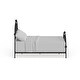 preview thumbnail 33 of 34, Lacey Round Curved Double Top Arches Victorian Iron Bed by iNSPIRE Q Classic