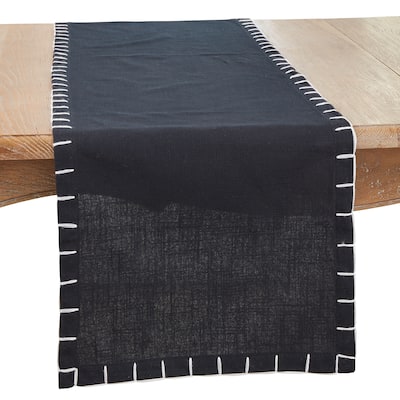 Simple Elegance Chunky Whip Stitch Table Runner