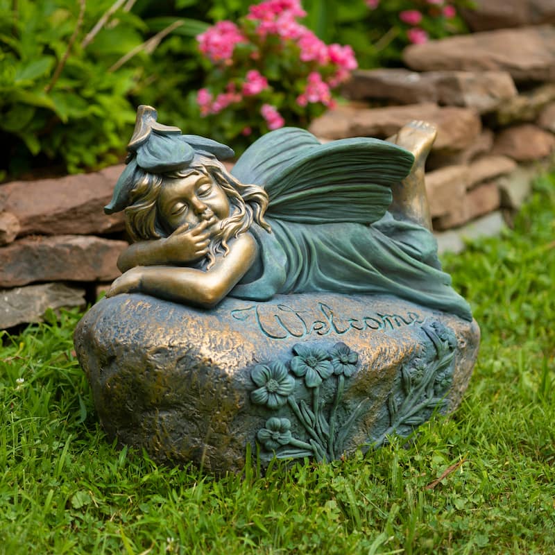 20" Tall Lying Fairy "Fern"