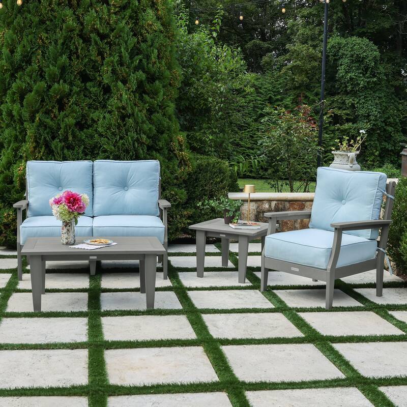 HIGHWOOD Lehigh 4-Piece Deep Seating Set