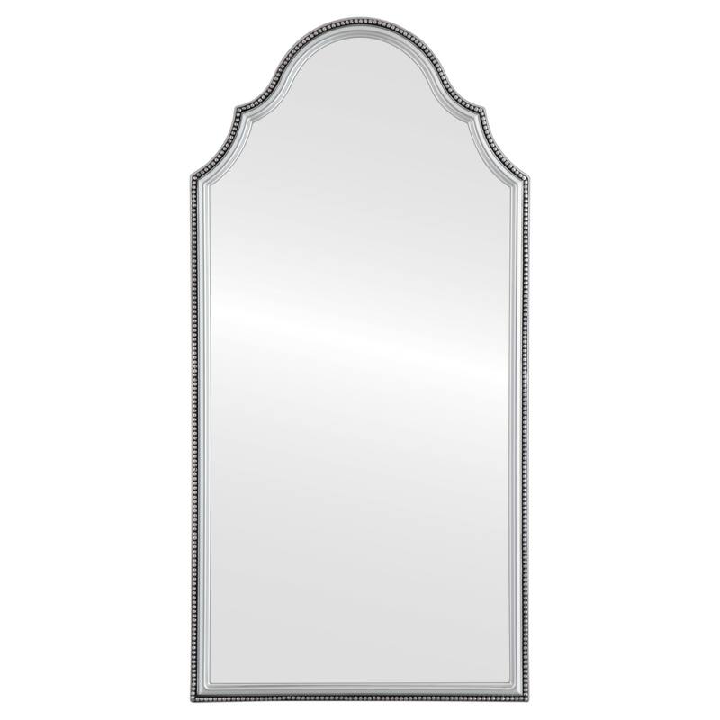 Lansing Framed Full Length Mirror - Peaks Cathedral - 23x47 - Silver