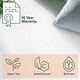 preview thumbnail 8 of 8, Priage by Zinus 10-inch Green Tea Memory Foam Mattress