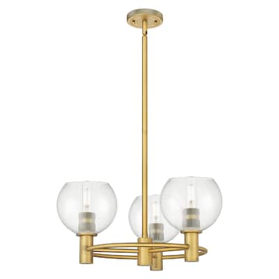 Innovations Lighting Downtown Urban - Crown Point - 3 Light 20" Athens Stem Hung Pendant