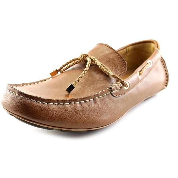 Shop Alfani Tanner Moc Toe Leather Loafer - Free Shipping On Orders ...
