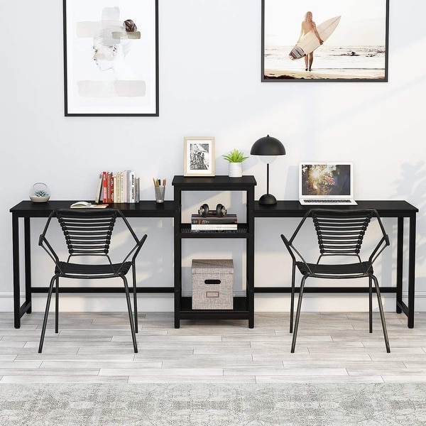 96 inch store computer desk
