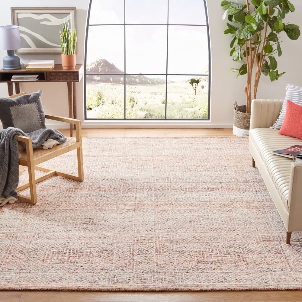 SAFAVIEH Handmade Capri Virjiniya Modern Wool Rug