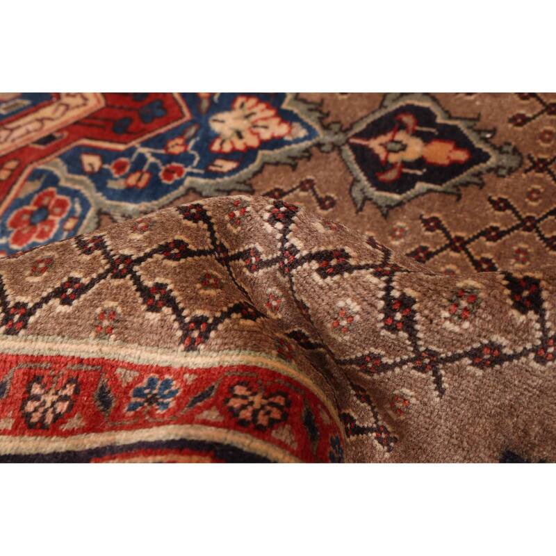ECARPETGALLERY Hand-knotted Anatolian Brown Wool Rug - 5'1 x 10'8